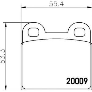 накладки PAGID T0455 