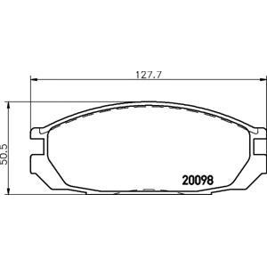 накладки PAGID T0364 