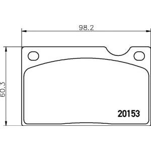 накладки PAGID T5116