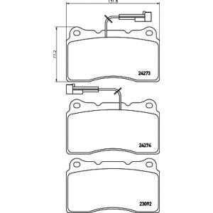 накладки PAGID T1548 
