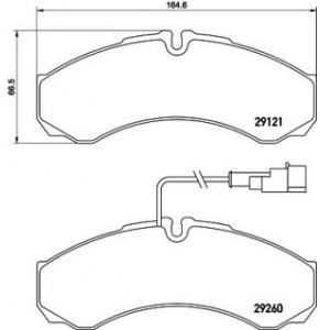 накладки PAGID C4077 