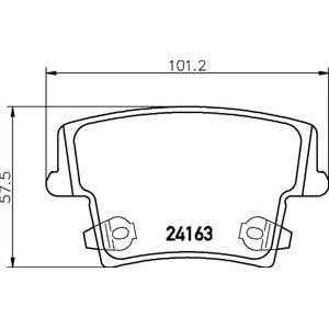 накладки PAGID T1502 
