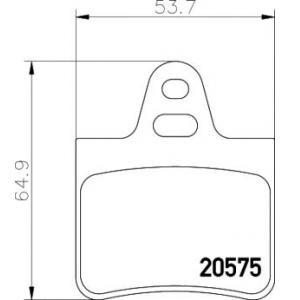 накладки PAGID T0150