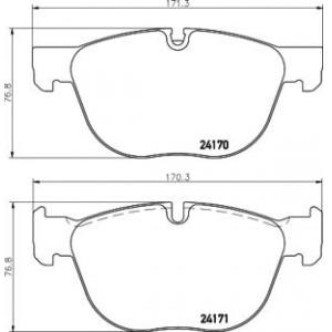накладки PAGID T1619 