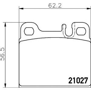 накладки PAGID T1118 