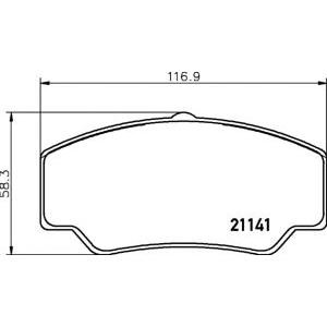 накладки PAGID T0348 