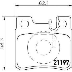 накладки PAGID T1014