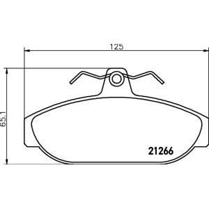 накладки PAGID T5024 