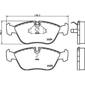 накладки PAGID T1078 