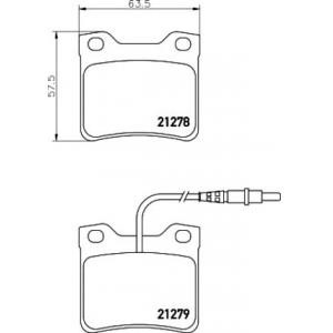 накладки PAGID T1038 