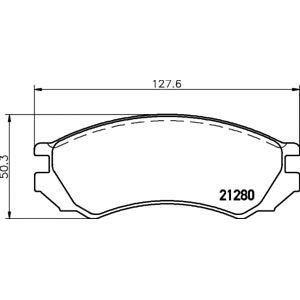накладки PAGID T0394 