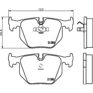 накладки PAGID T1120
