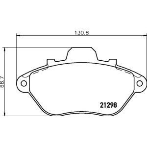 накладки PAGID T9016