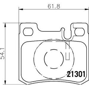 накладки PAGID T1067