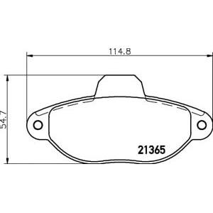 накладки PAGID T9021 