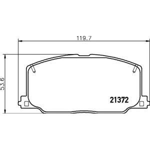 накладки PAGID T0042