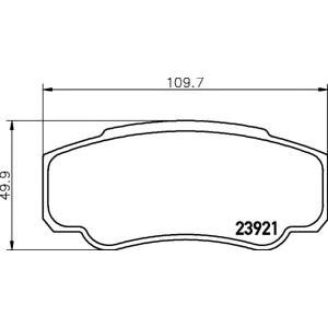 накладки PAGID T1356 
