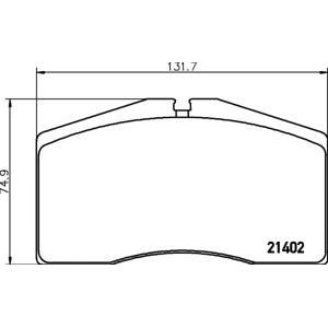 накладки PAGID T5103