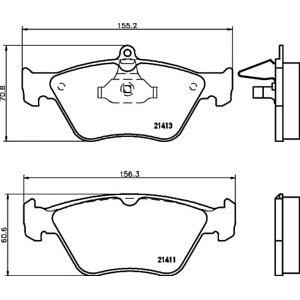 накладки PAGID T1079 