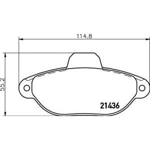 накладки PAGID T9031 
