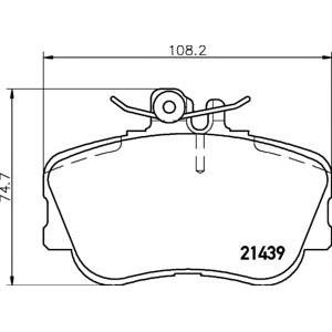 накладки PAGID T5067