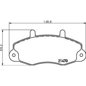 накладки PAGID T9099 