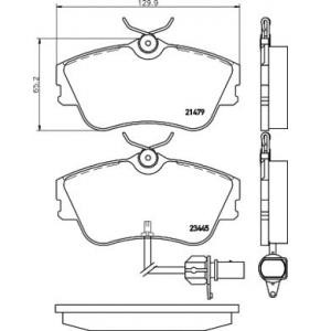 накладки PAGID T5140 