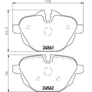 накладки PAGID T1769 