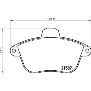 накладки PAGID T9018 