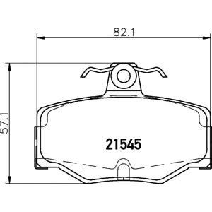 накладки PAGID T5064 
