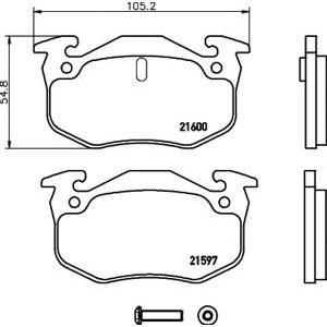 накладки PAGID T9049 