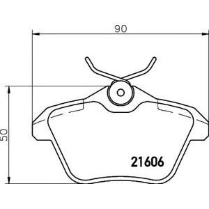 накладки PAGID T5102 