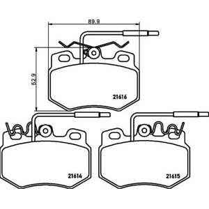 накладки PAGID T5074 