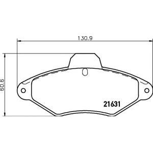 накладки PAGID T9038