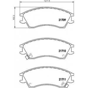 накладки PAGID T3030