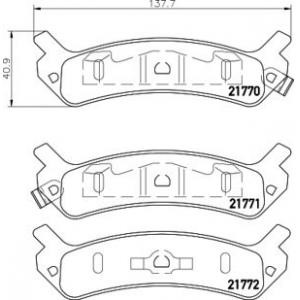 накладки PAGID T3080 