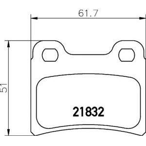 накладки PAGID T1123 