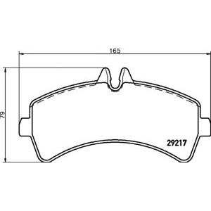 накладки PAGID C6027 