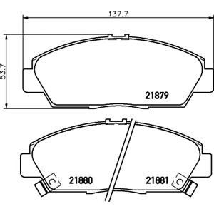 накладки PAGID T3035 