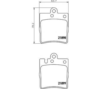 накладки PAGID T1152 
