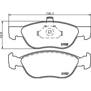 накладки PAGID T1326 