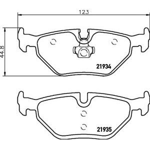 накладки PAGID T1178 