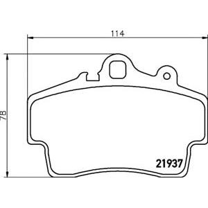 накладки PAGID T5124 