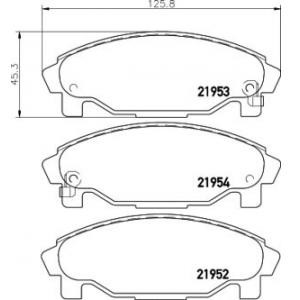 накладки PAGID T3090 