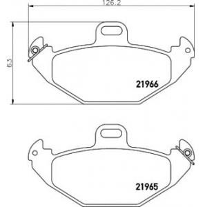 накладки PAGID T9097