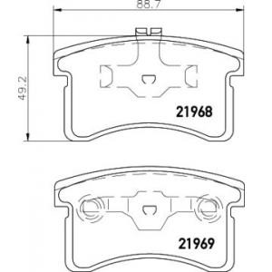 накладки PAGID T3088