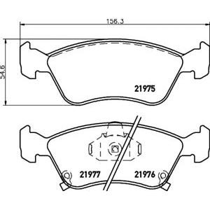 накладки PAGID T3089 