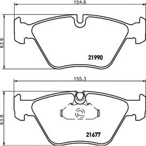 накладки PAGID T1387