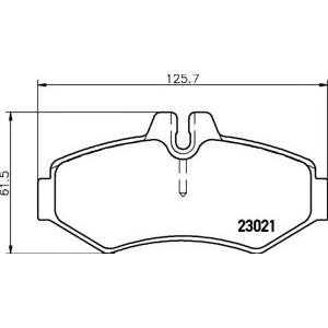накладки PAGID T1170 