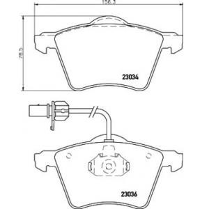 накладки PAGID T1179 